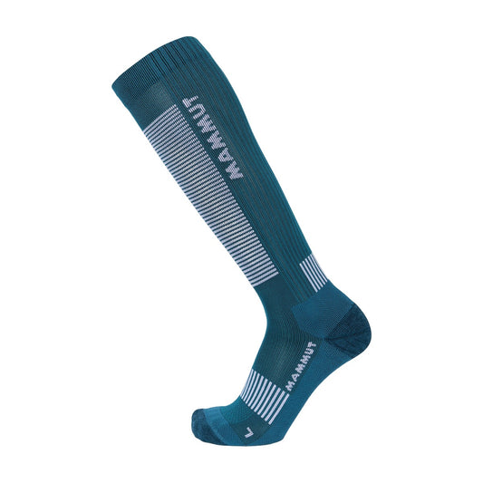 Sosete Drumetie Mammut Socks Mountaineering Compression Knee Blue