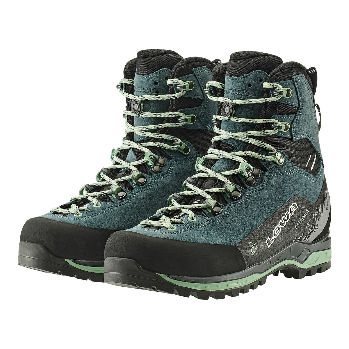 Bocanci Iarna Femei Lowa Cevedale Pro Gtx Mid Ws Dark Petrol