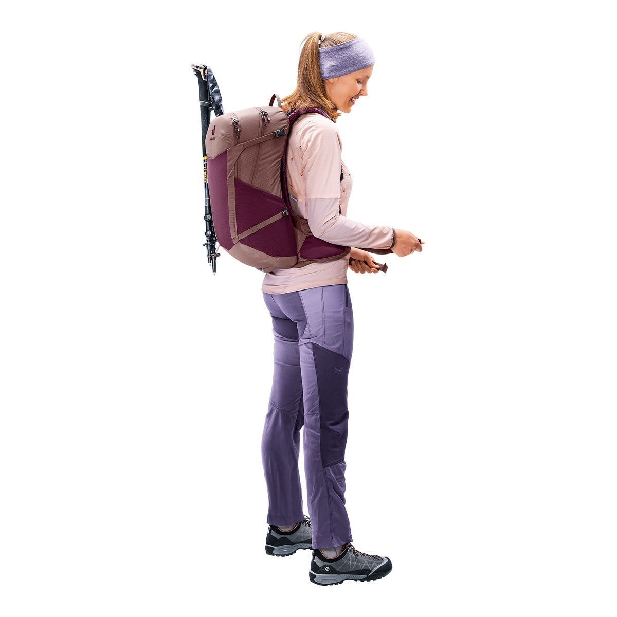 Rucsac Munte Femei Deuter Futura 25 SL Cassis-Ashrose