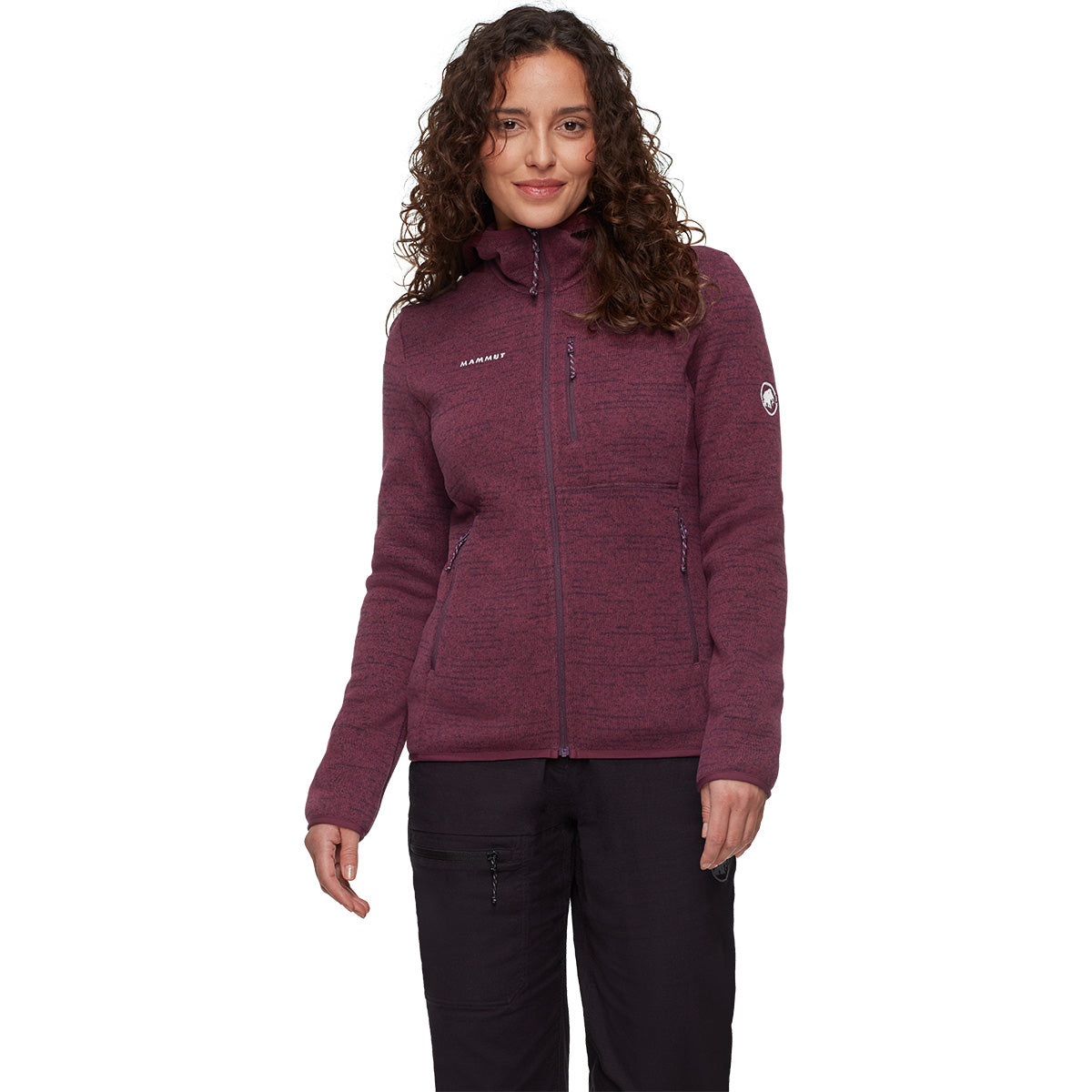 Jacheta Femei Mammut Arctic Iv Ml Hooded Vin Melange