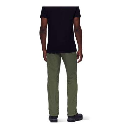 Pantaloni Softshell Barbati Mammut Runbold Winter So Dark Marsh