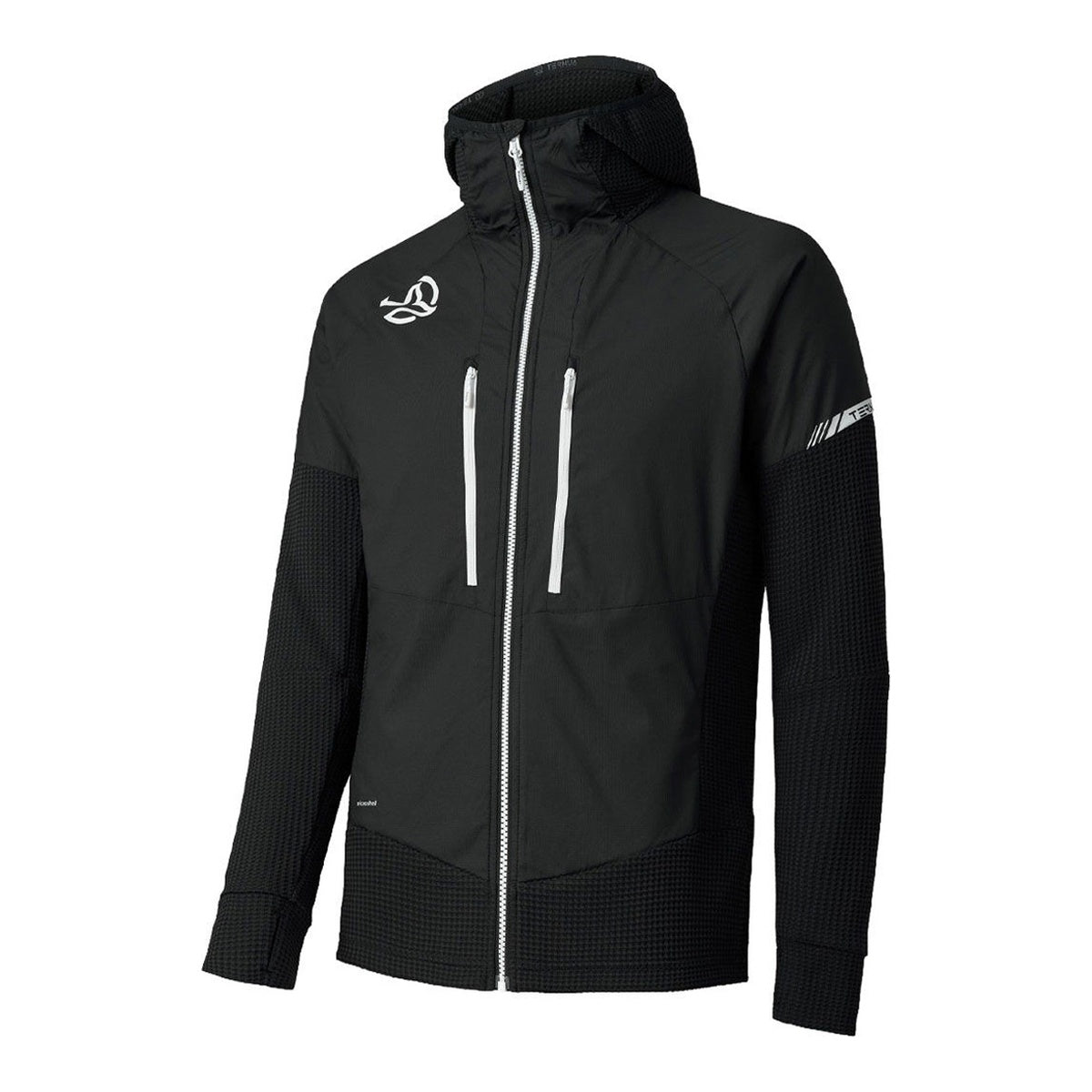 Jacheta Softshell Barbati Ternua Agile Hybrid Black
