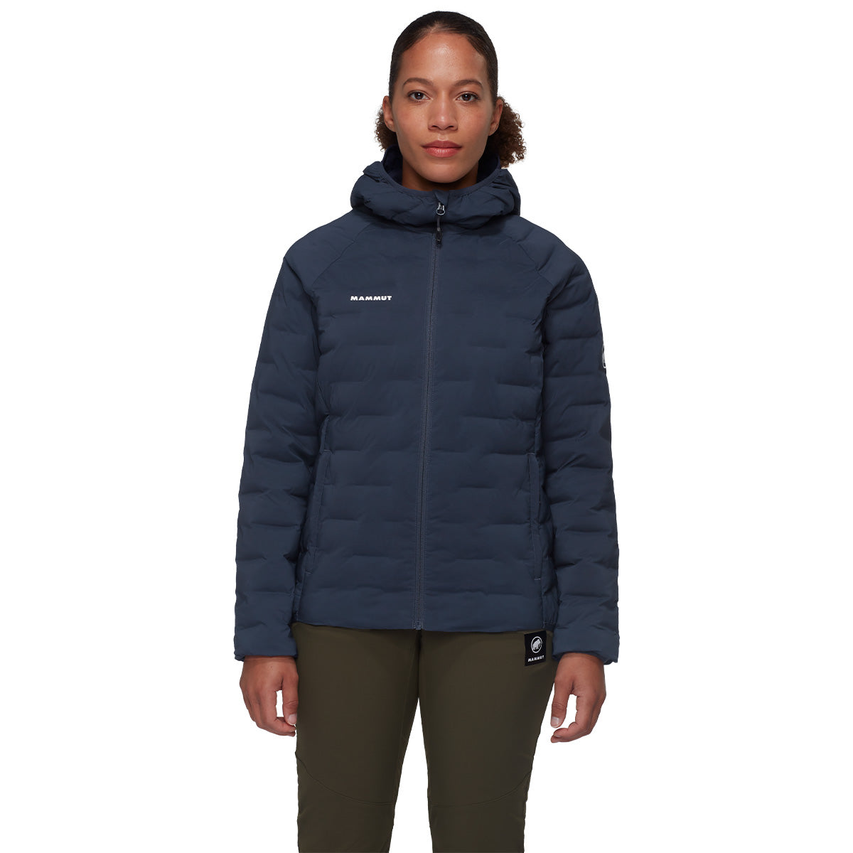 Jacheta Femei Mammut Sender In Hooded Marine