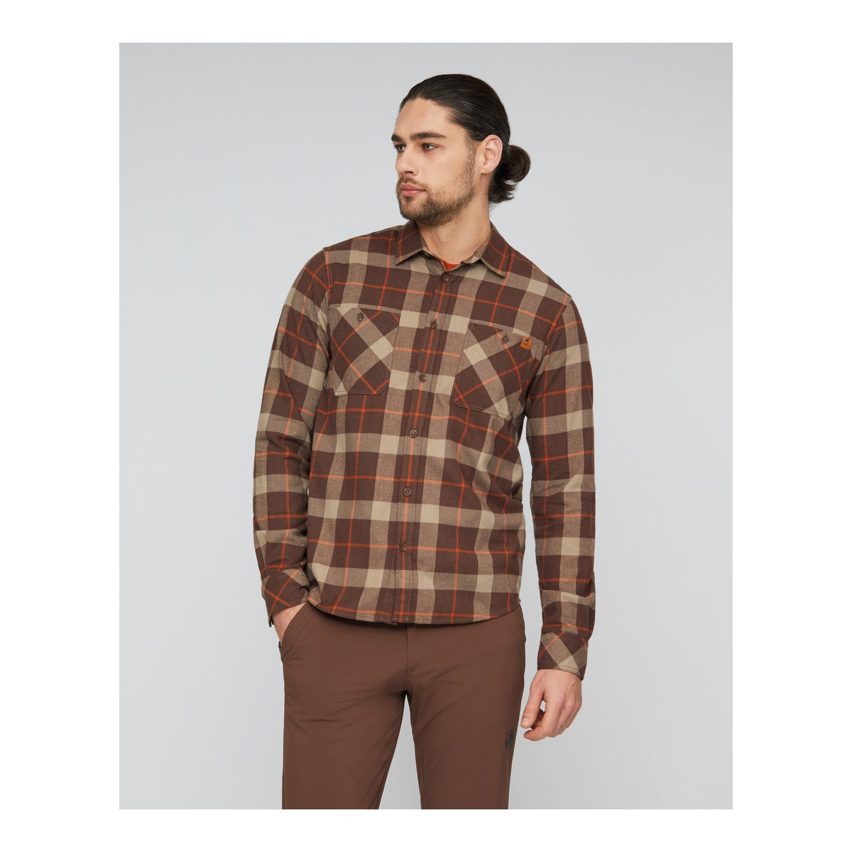 Camasa Barbati Mammut Alvra Longsleeve Soil-Sablun