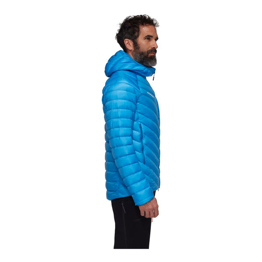 Jacheta Barbati Mammut Broad Peak In Hooded Glacier Blue-Black