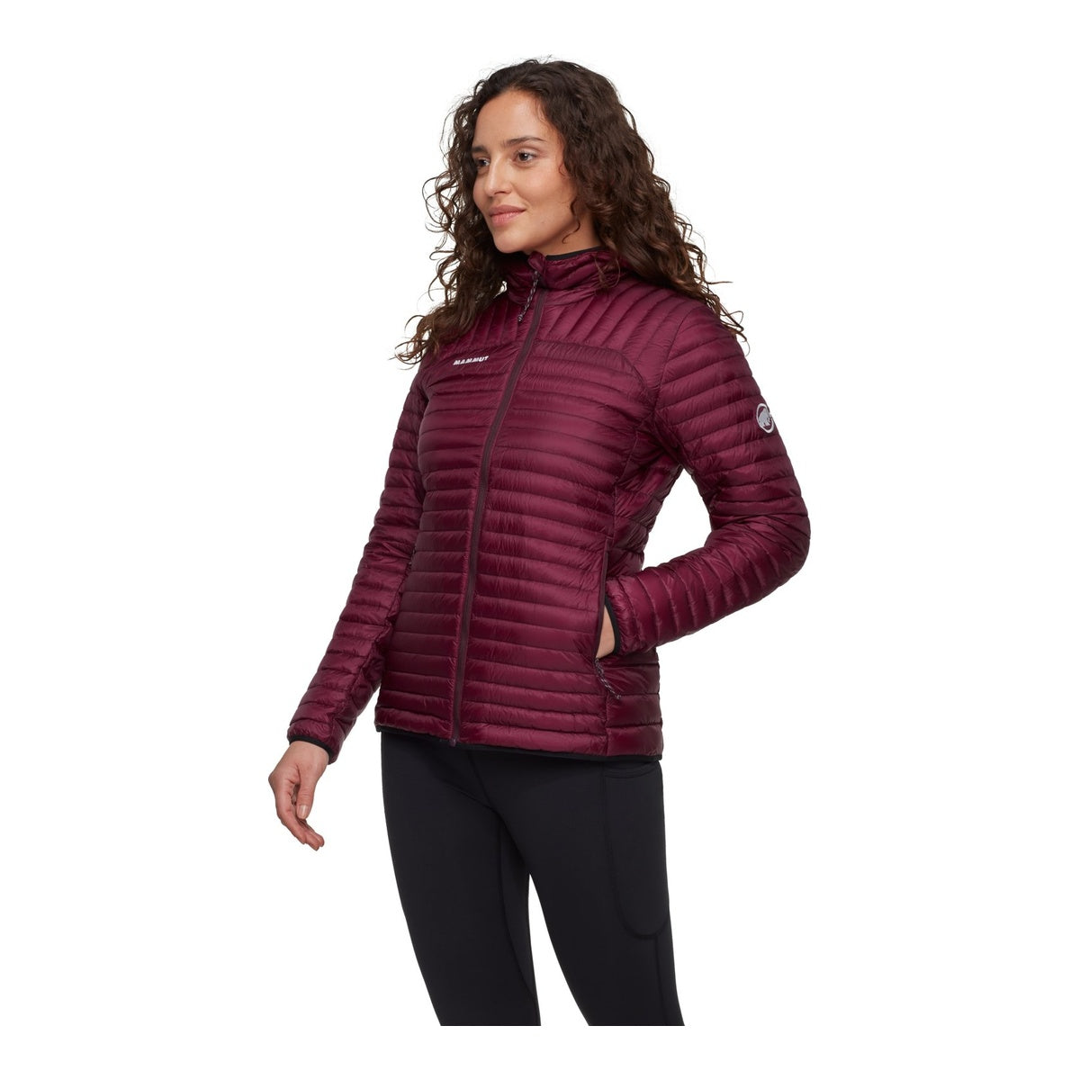 Geaca Puf Femei Mammut Broad Peak Light In Hooded Vin