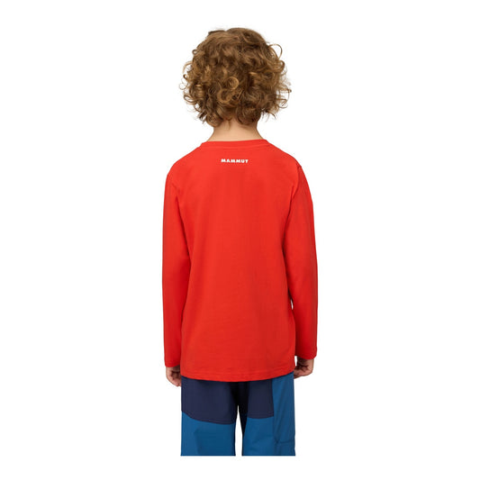 Bluza Copii Mammut Core Longsleeve Logo Mammut Red