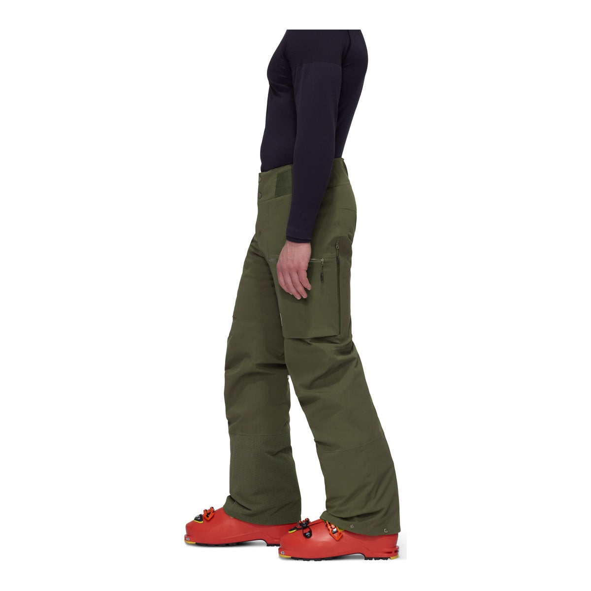 Pantaloni Schi Barbati Mammut Stoney HS Thermo Khaki