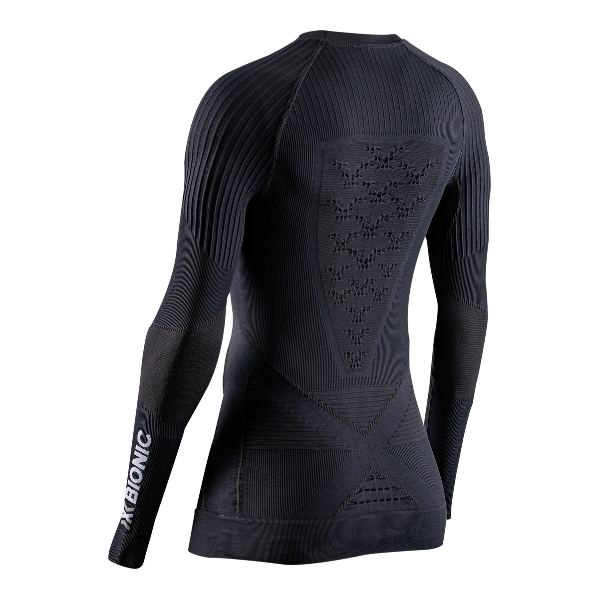 Bluza Femei X-Bionic Energy Accumulator 4.0 Lg Sl Wmn Opal Black/Arctic White
