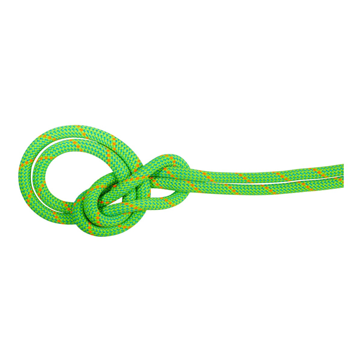 Coarda Dinamica Mammut 9.5 Crag Dry Rope 60m Neon Green-Ocean