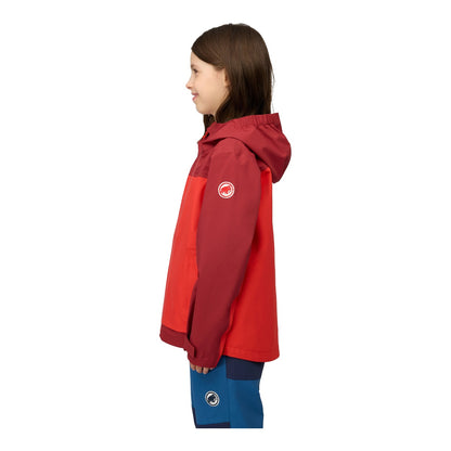 Jacheta Copii Mammut Taiss HS Hooded Mammut Red-Dark Mammut Red