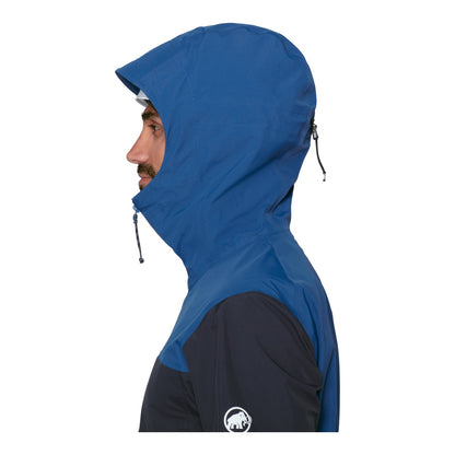 Jacheta Barbati Mammut Alto Guide HS Hooded Marine-Tschiel