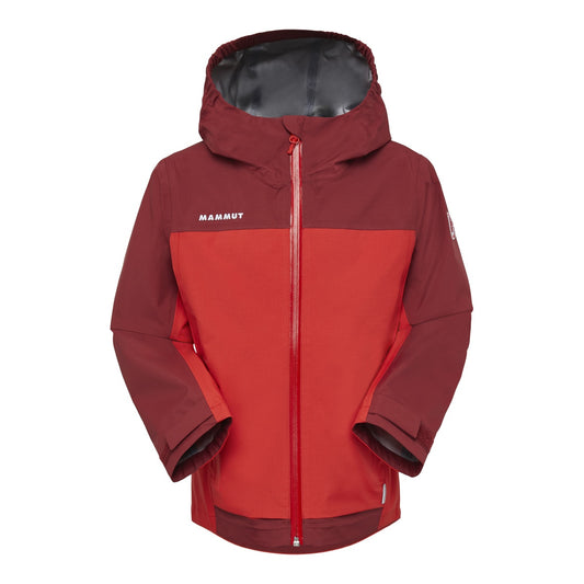 Jacheta Copii Mammut Taiss HS Hooded Mammut Red-Dark Mammut Red