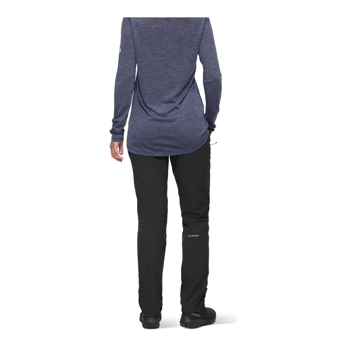 Pantaloni Softshell Femei Mammut Runbold Guide SO Black