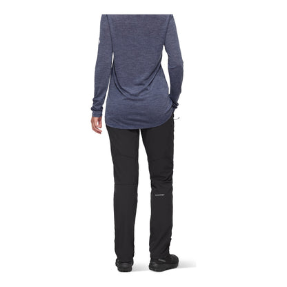 Pantaloni Softshell Femei Mammut Runbold Guide SO Black
