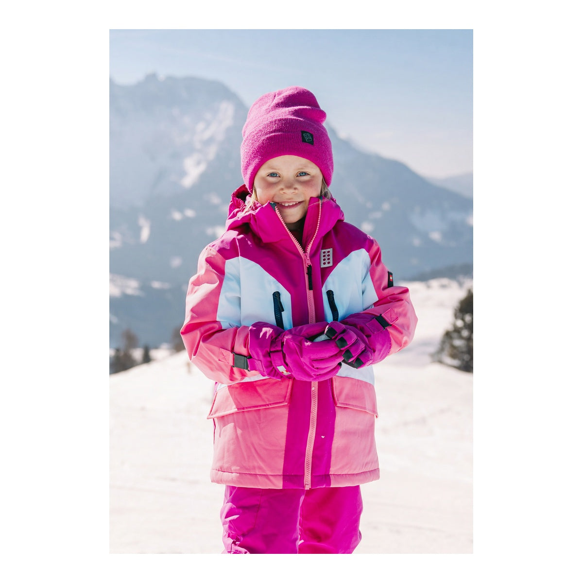 Jacheta Schi Baieti Lego Wear Lwjian 713 Dark Blue Pink