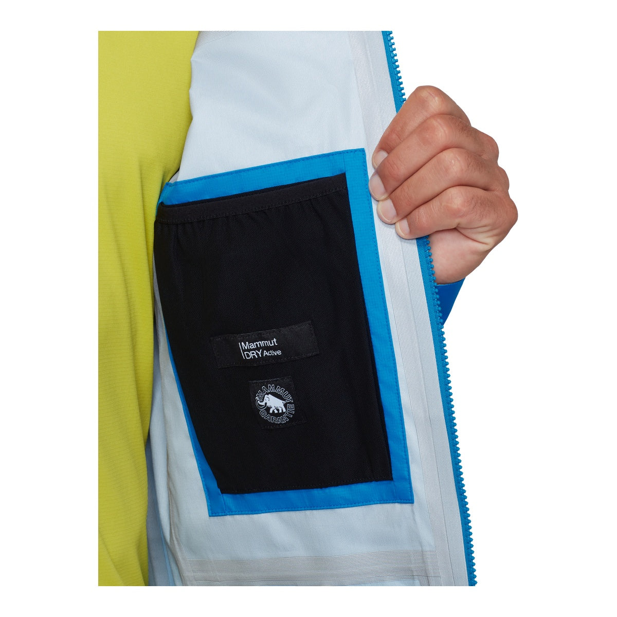 Jacheta Barbati Mammut Taiss Light HS Hooded Glacier Blue