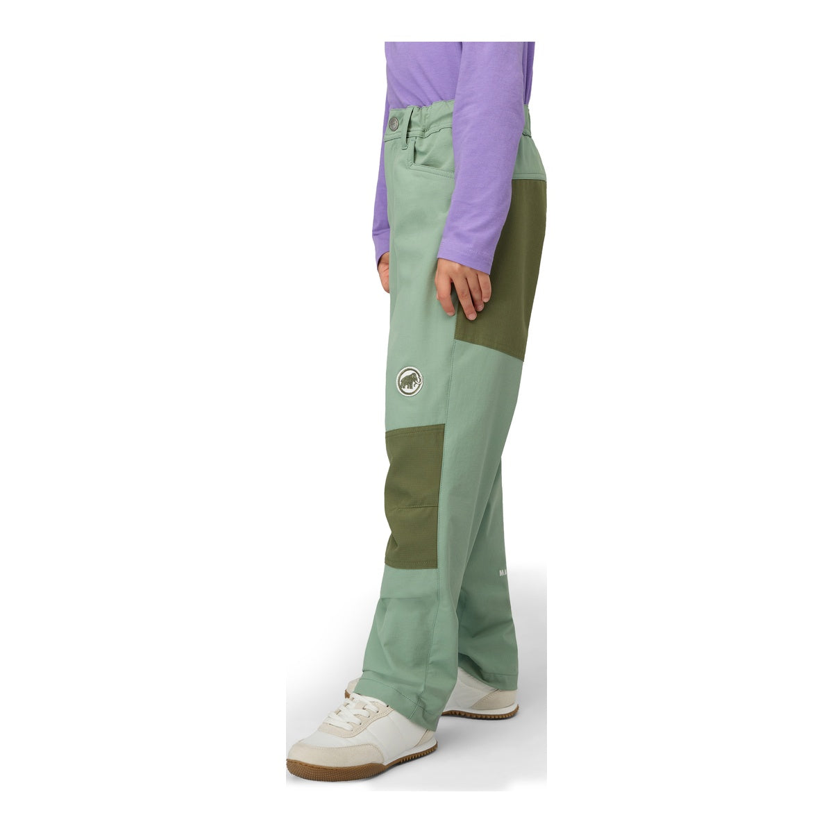 Pantaloni Softshell Copii Mammut Taiss SO Khaki