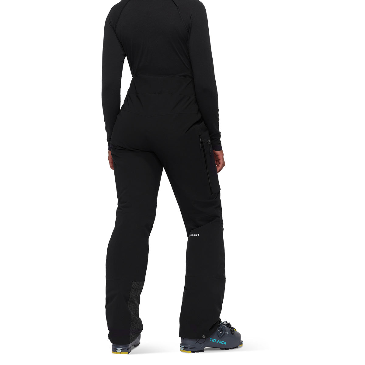 Pantaloni Schi Femei MammutStoney Hs Thermo Black