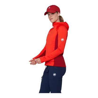Polar Femei Mammut Taiss ML Hooded Mammut Red-Dark Mammut Red
