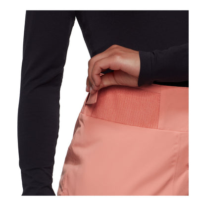Pantaloni Schi Femei Mammut Stoney HS Thermo Pink