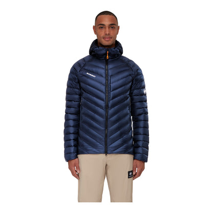 Geaca Puf Barbati Mammut Broad Peak IN Hooded Marine-Black