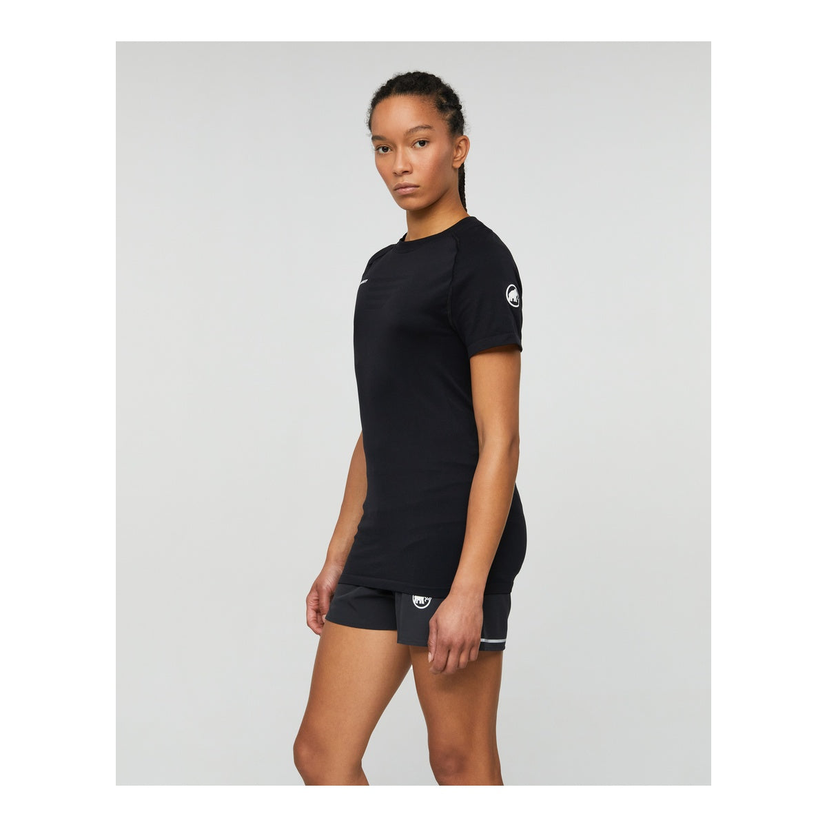 Tricou Femei Mammut All-Mountain Seamless Bl T-Shirt Mid Black