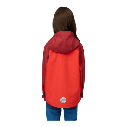 Jacheta Copii Mammut Taiss HS Hooded Mammut Red-Dark Mammut Red