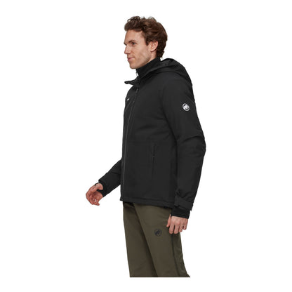 Jacheta Barbati Mammut Linard Hs Thermo Hooded Black