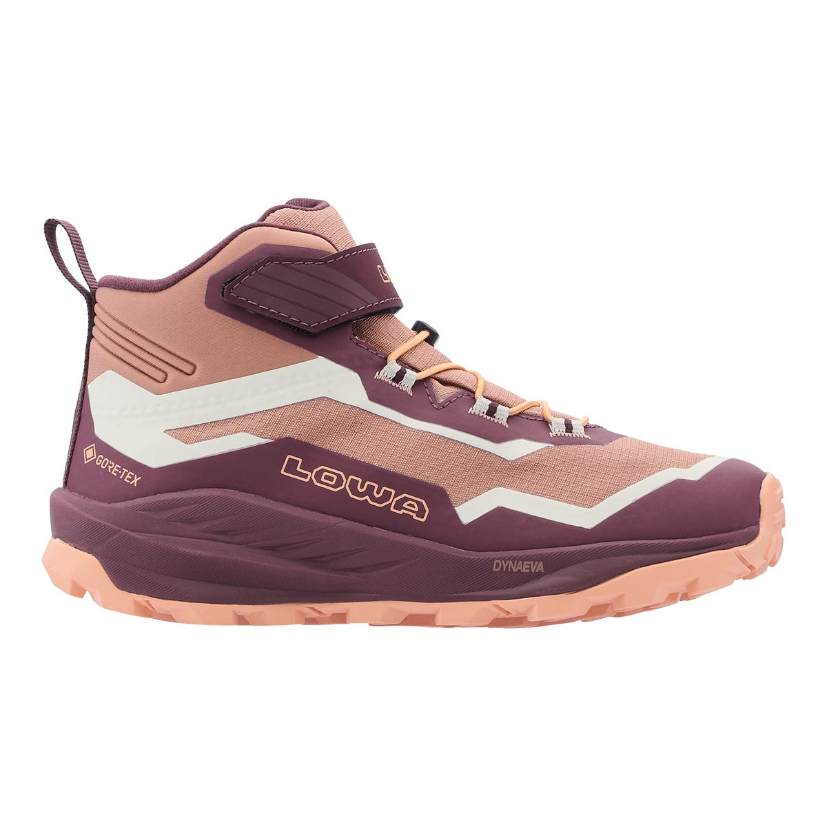 Bocanci Drumetie Copii Lowa Trailux Gtx Mid Jr Burgundy