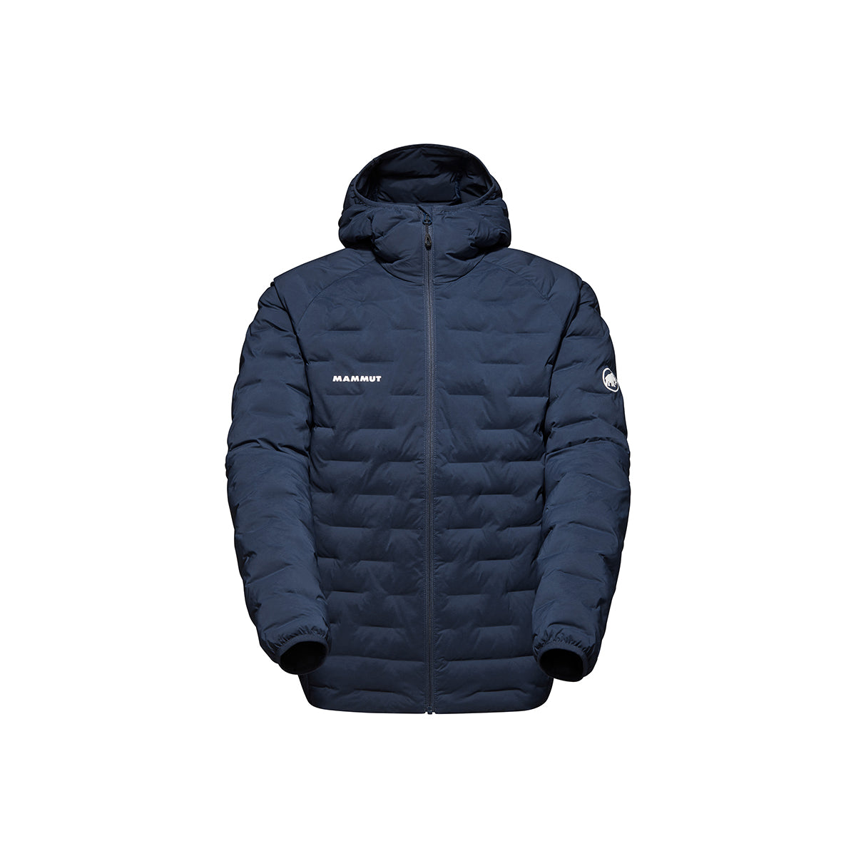 Jacheta Barbati MammutSender In Hooded Marine