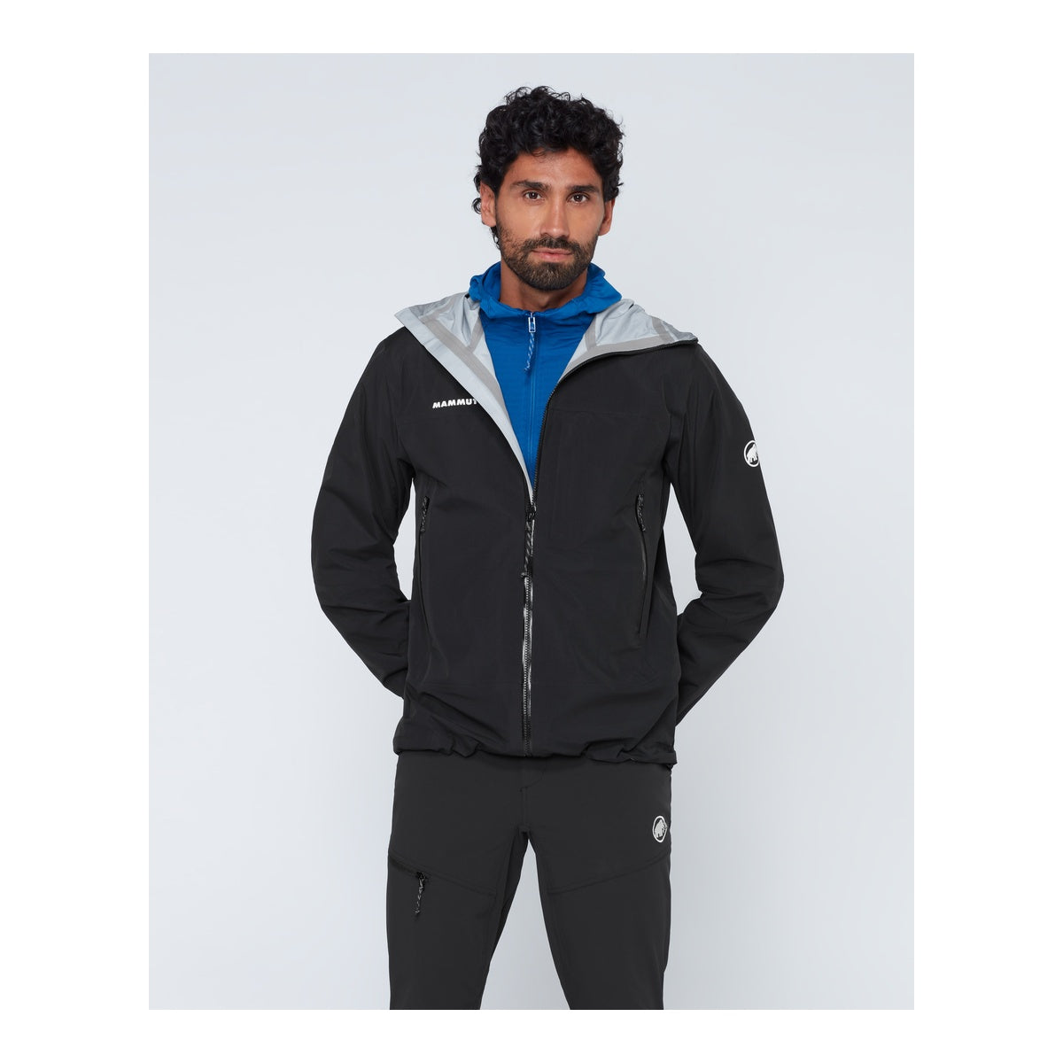 Jacheta Barbati Mammut Alto Guide HS Hooded Black