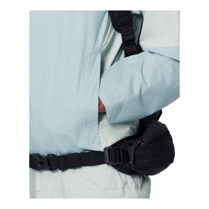 Jacheta Femei Mammut Ducan HS Hooded Silver Sage-Nebla