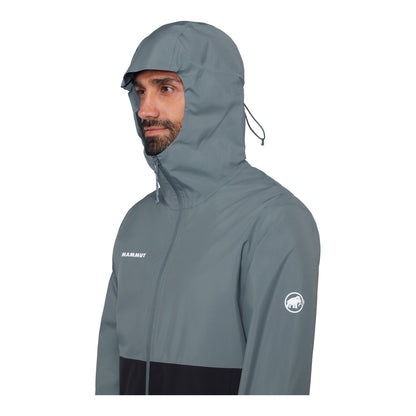 Jacheta Barbati Mammut Linard Light HS Hooded Black-Strata