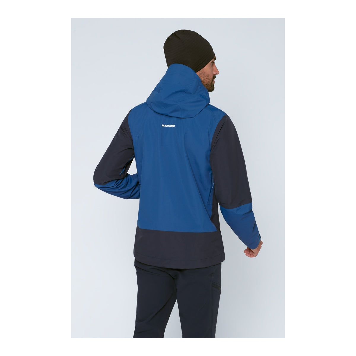 Jacheta Barbati Mammut Alto Guide HS Hooded Marine-Tschiel