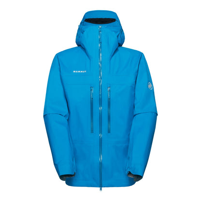 Jacheta Barbati Mammut Taiss Light HS Hooded Glacier Blue