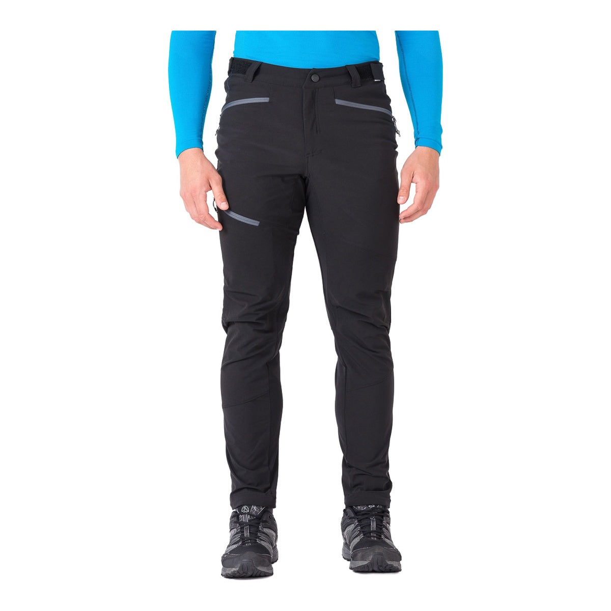 Pantaloni Softshell Barbati Ternua Rotor Warm Black