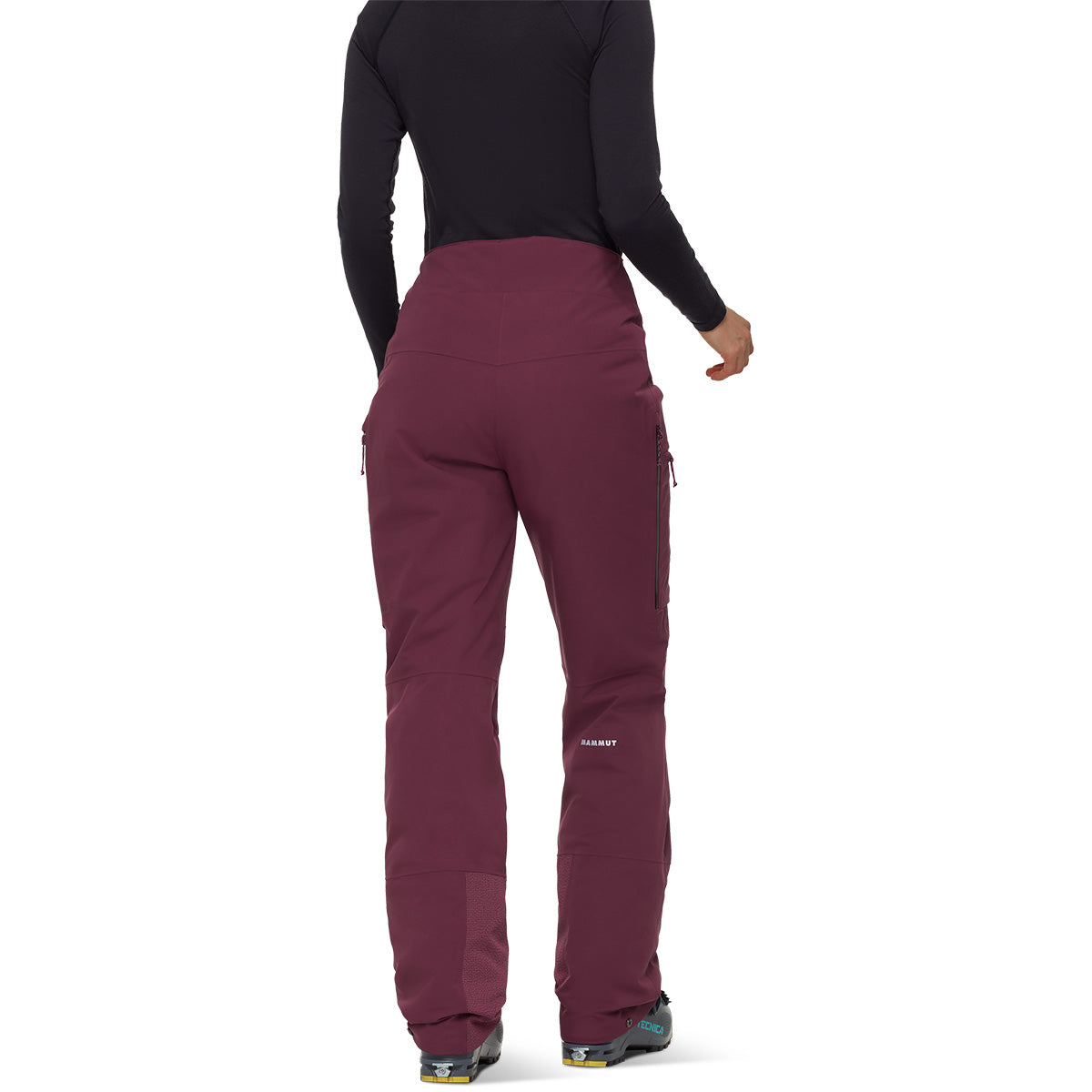 Pantaloni Schi Femei Mammut Stoney Hs Thermo Vin