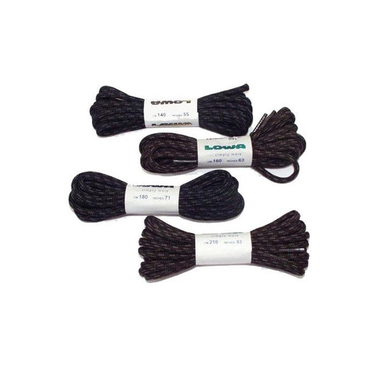 Sireturi Drumetie  Black 210Cm