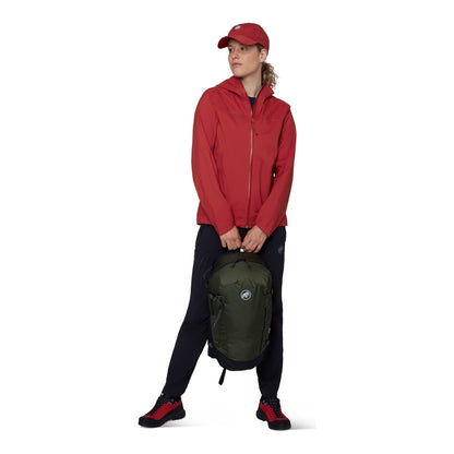 Jacheta Femei Mammut Ducan HS Hooded Dark Mammut Red
