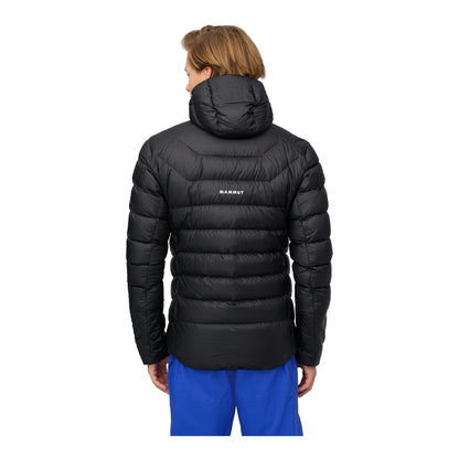 Geaca Puf Barbati Mammut Eiger Nordwand Light Down In Hooded Black