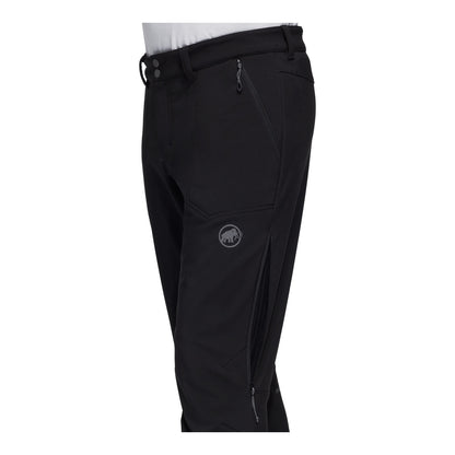 Pantaloni Softshell Barbati Mammut Runbold Winter So Black