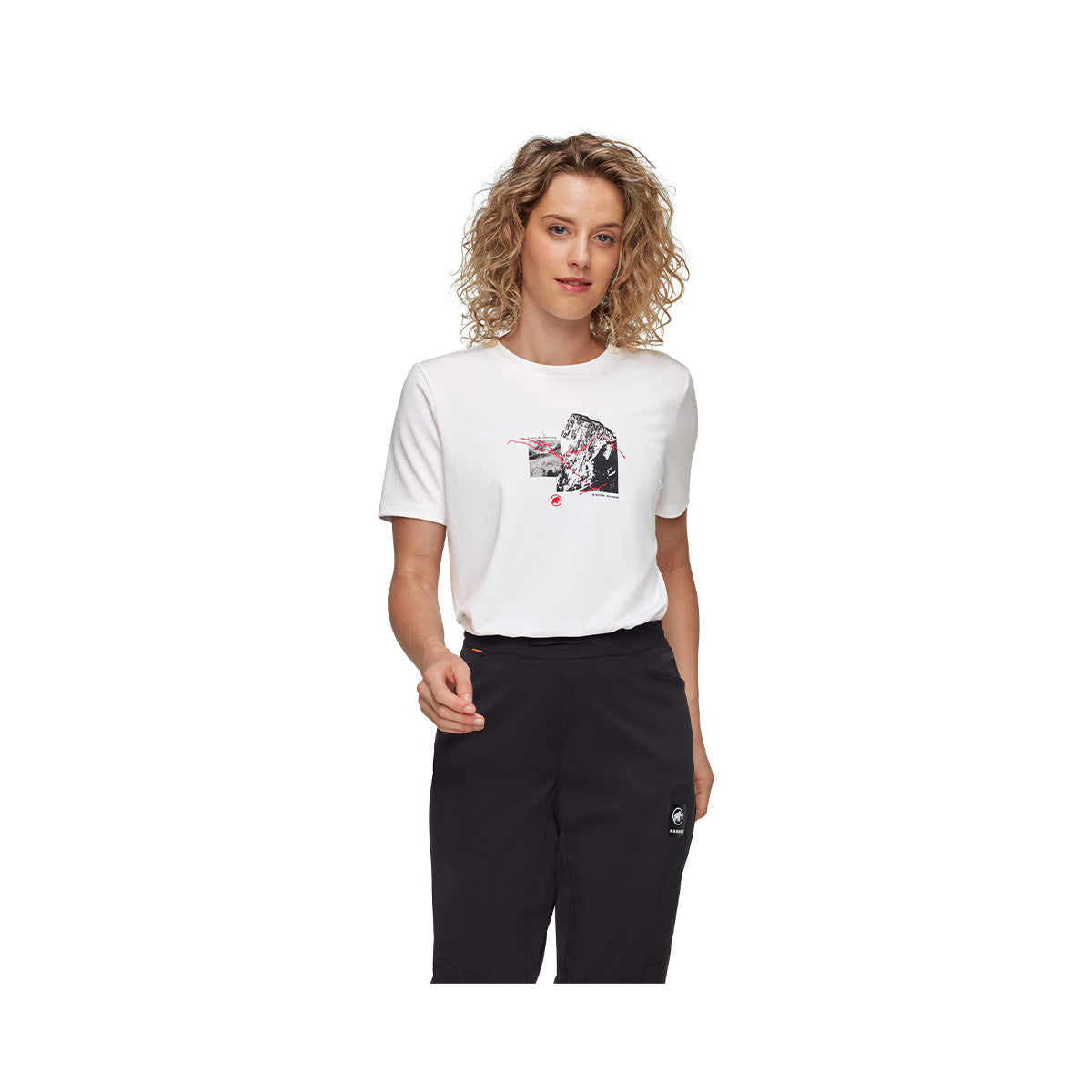 Tricou Femei Mammut Mountain 4208M White