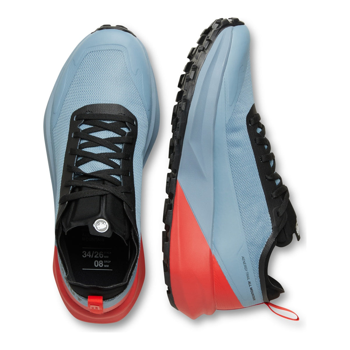 Pantofi Alergare Montana Barbati Mammut Aenergy Trail All Mountain Low GTX Blue