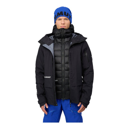 Geaca Puf Barbati Mammut Eiger Nordwand Light Down In Hooded Black