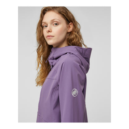 Jacheta Softshell Femei Mammut Ultimate Comfort So Hooded Paloja