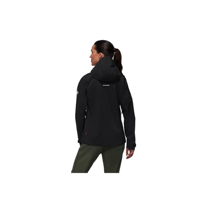 Jacheta Femei Mammut Alto Guide HS Hooded Black
