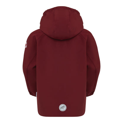Jacheta Softshell Copii Mammut Ultimate Comfort SO Hooded Dark Mammut Red