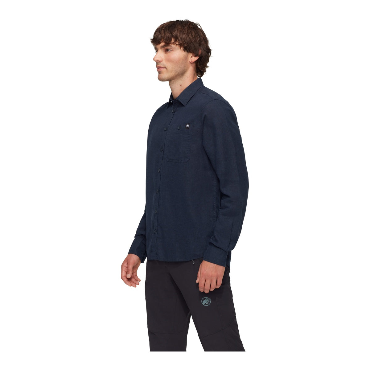 Camasa Barbati Mammut Alvra Summer Longsleeve Marine