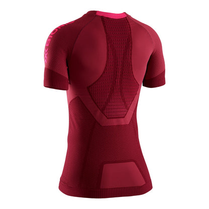 Tricou Femei X-Bionic Invent 4.0 Running Sh Sl Wmn Namib Red/Neon Flamingo